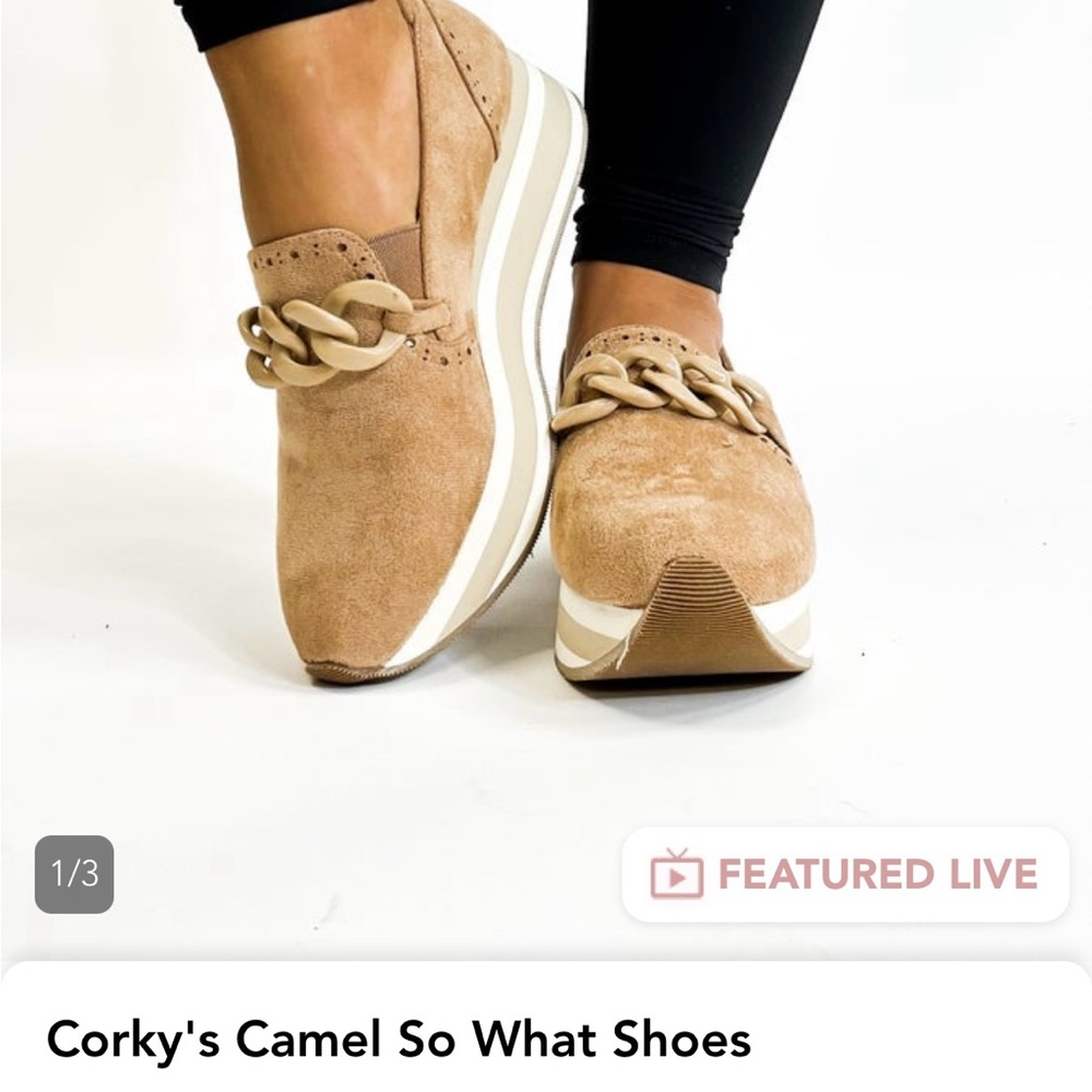 Corky’s Platform Slip On Shoes